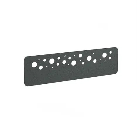Moon Acoustic Desktop Screen - 1400mm - Moonlight Grey